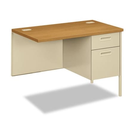 Hon HON, Metro Classic Series Workstation Return, Right, 42w X 24d, Harvest/putty P3235RCL